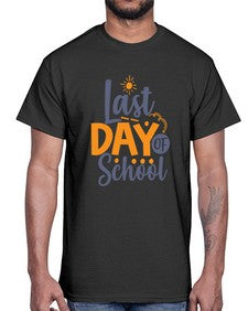 Last day of school 453#- last day of school- Cotton Tee