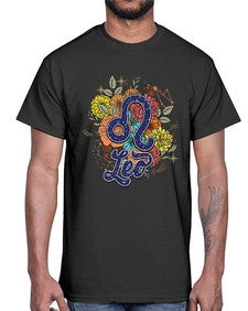Leo 127#- leo- Cotton Tee