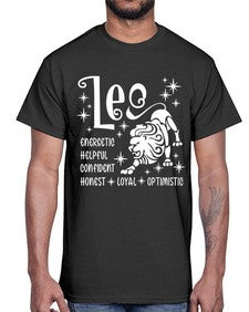 Leo 281#- leo- Cotton Tee