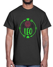 Leo 283#- leo- Cotton Tee