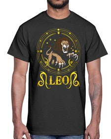 Leo 297#- leo- Cotton Tee