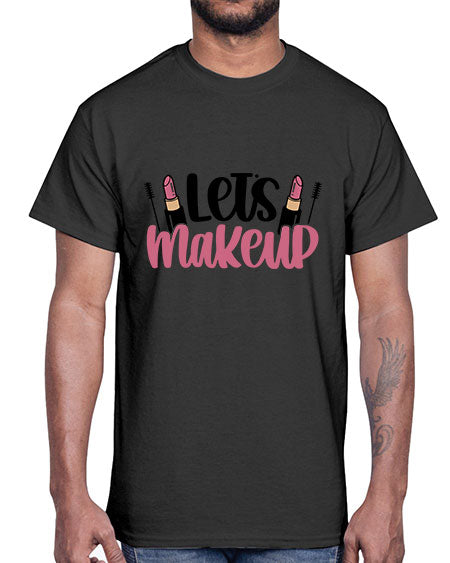 Let∩s Makeup Style 62#-makeup Cotton Tee