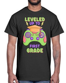 Leveled up to first Grade 467#- first grade- Cotton Tee