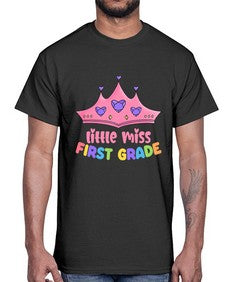Little Miss first Grade 480#- first grade- Cotton Tee