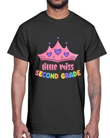 Little Miss second Grade 487#- second grade- Cotton Tee