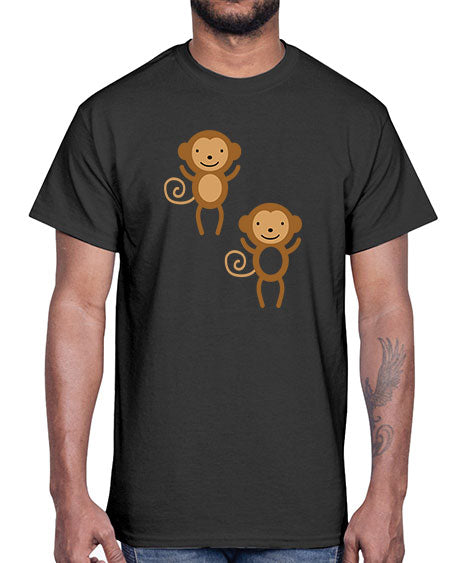 Little_monkeys_MF_5814- monkey- Cotton Tee