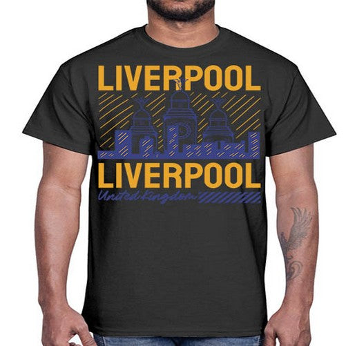 Liverpool 1152#- cities- Cotton Tee