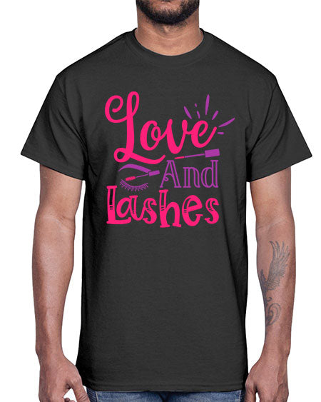 Love And Lashes Style 226#-makeup Cotton Tee