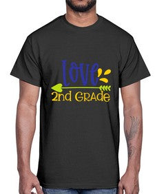 Lovesecond Grade 529#- second grade- Cotton Tee