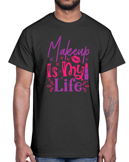 Makeup Is My Life Style 224#-makeup Cotton Tee