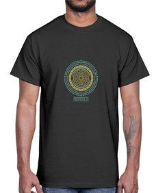Mandala 911#- mandala- Cotton Tee