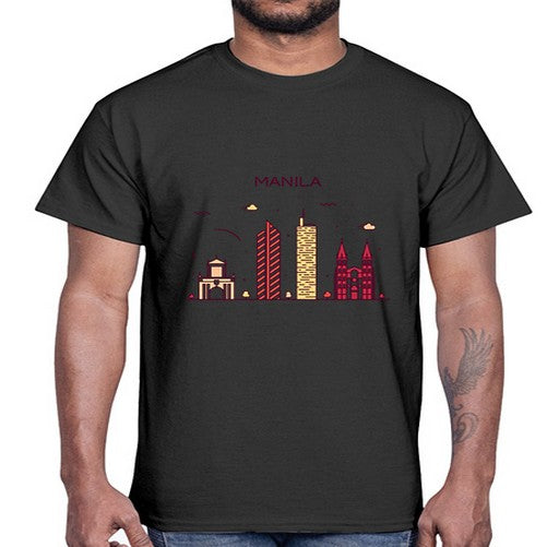 Manila 1234#- cities- Cotton Tee