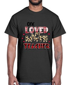 Math Teacher Cupids Favorite 530#- teacher- Cotton Tee