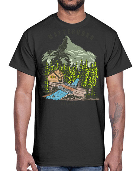 Matterhorn 21#- nature- Cotton Tee