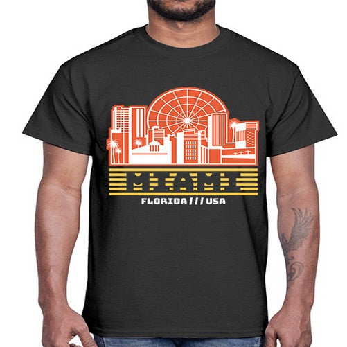 Miami 1284#- cities- Cotton Tee