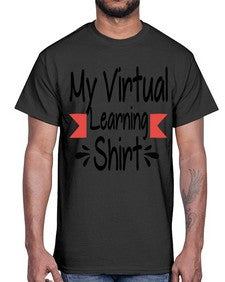 My Virtual Learning Shirt 555#- librarian- Cotton Tee