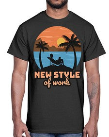 New Style of Work 5#- internet- Cotton Tee