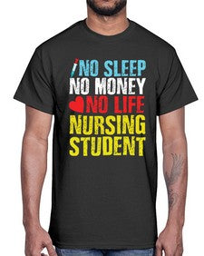 No Sleep Style 314#- nurse- Cotton Tee