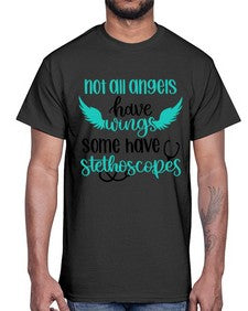 Not All Angels Have Style Style 1134#- nurse- Cotton Tee