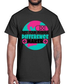 Not Your Averange Difference Maker Style Style 1139#- nurse- Cotton Tee