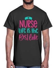 Nurse Life Is The Best Life Style Style 1171#- nurse- Cotton Tee