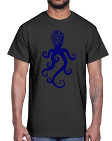 OctopusMandalaPNG 960#- mandala- Cotton Tee