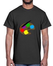 Paint Colors Artboard 173#- art pop art- Cotton Tee