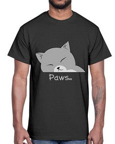 Paws- cats- Cotton Tee