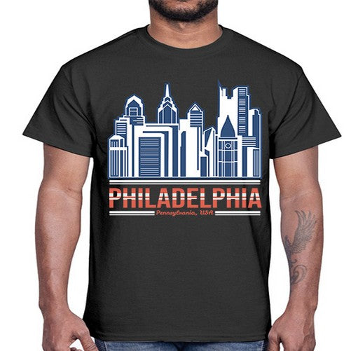 Philadelphia 1604#- cities- Cotton Tee