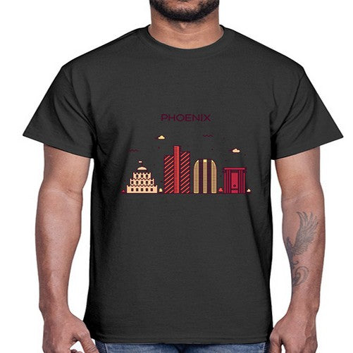Phoenix 1614#- cities- Cotton Tee