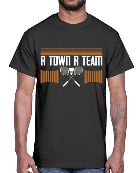 R town r team 1912#- badminton- Cotton Tee
