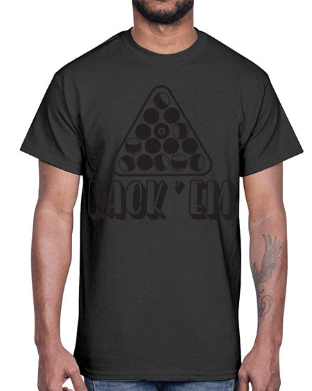 Rack em 558#- billards- Cotton Tee