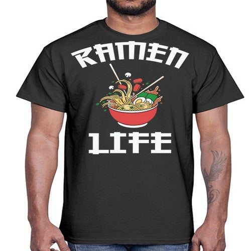 Ramen Noodle Anime Ramen Life 281#- anime- Cotton Tee