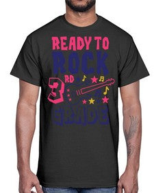 Ready To Rock third 738#- third grade- Cotton Tee