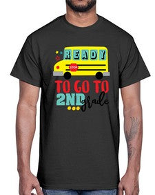 Ready to go second grade 725#- second grade- Cotton Tee