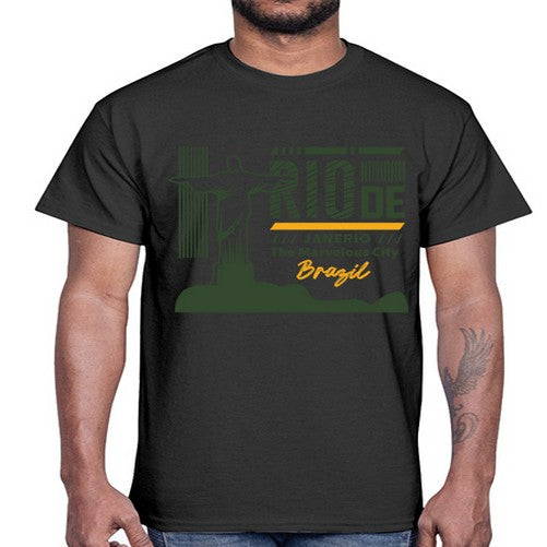 Rio de Janerio 1734#- cities- Cotton Tee