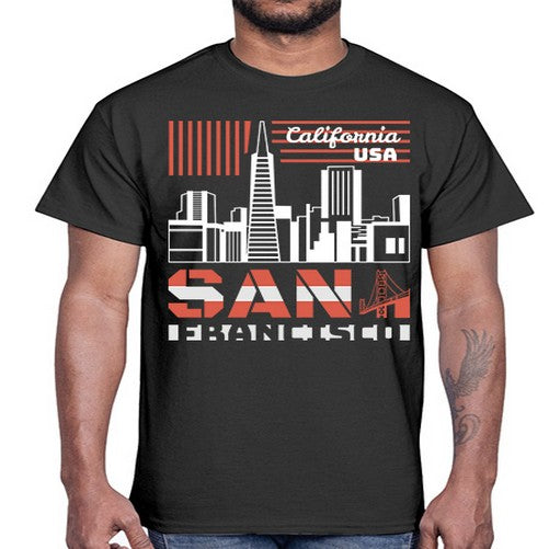 San Francisco 1777#- cities- Cotton Tee