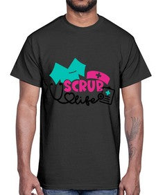 Scrub Life Style Style 1384#- nurse- Cotton Tee