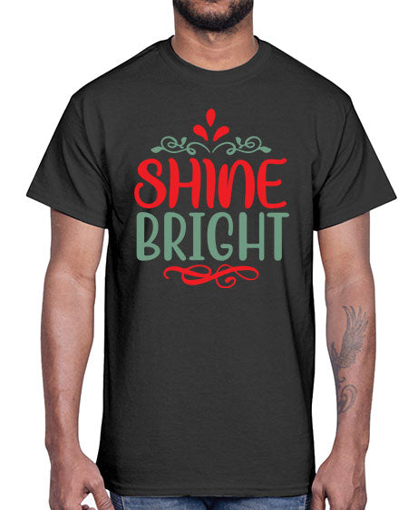 Shine Bright 141#-  fashion- Cotton Tee