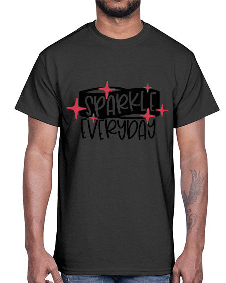 Sparkle Everyday Style 20#-makeup Cotton Tee