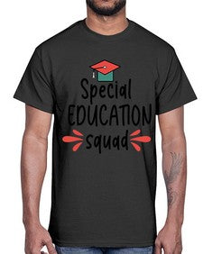 Special Education squad 886#- graduation- Cotton Tee