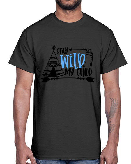 Stay Wild My Child Style 448#- baby- Cotton Tee