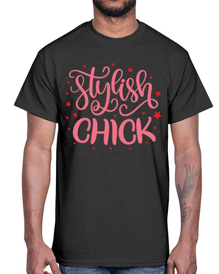 Stylish Chick 152#-  fashion- Cotton Tee