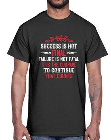 Success is not final Failure is not fatal Style 1429#- nurse- Cotton Tee