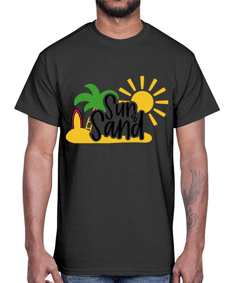 Sun Sand Style 17#- summer- Cotton Tee