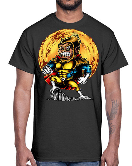 Super Monkey - Files- monkey- Cotton Tee