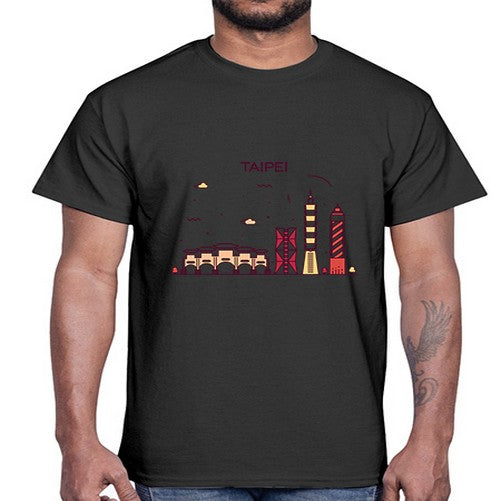 Taipei 1937#- cities- Cotton Tee