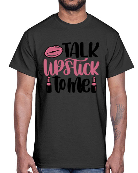Talk Lipstick To Me Style 15#-makeup Cotton Tee
