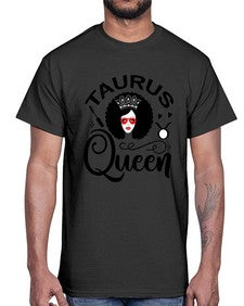 Taurus queen 505#- taurus- Cotton Tee