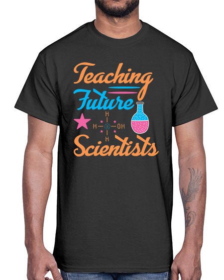 TeachingfuturescientistsScience tshirt design Sciencetshirtdesign 23#- general science- Cotton Tee
